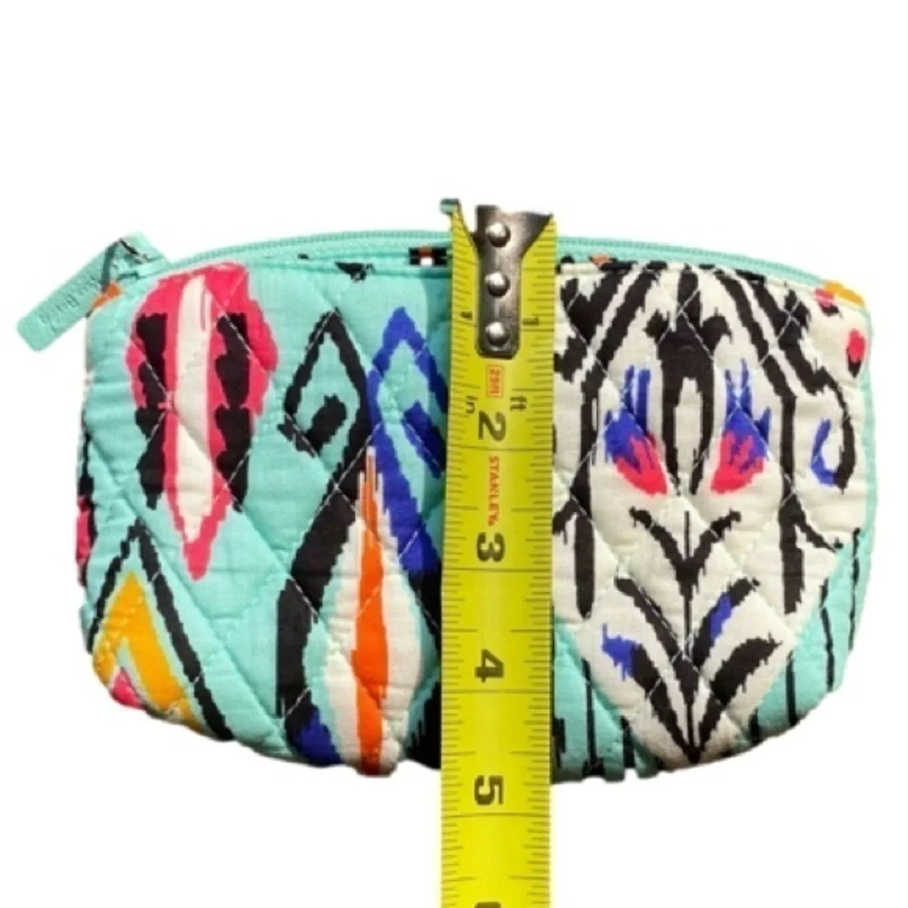 VERA BRADLEY Pueblo Cosmetic Bag with Attached Mirror